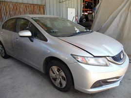 2015 Honda Civic LX Silver Sedan 1.8L AT #A24928